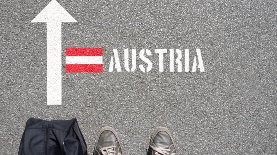 Mbërritja dhe vendosja në Austri