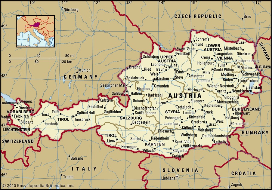 Harta e Austrisë